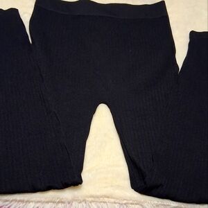 Zara Black Straight Leg  Size. L